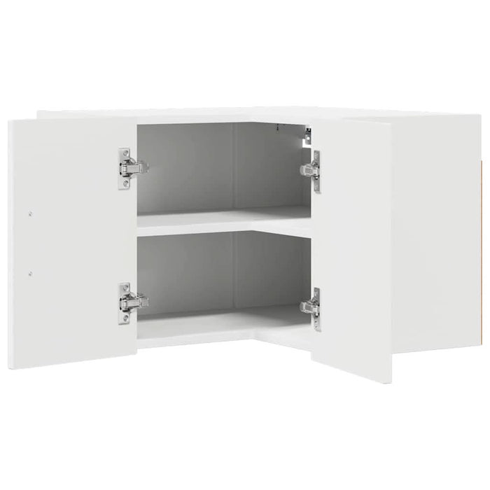 Dulap de bucătărie cu raft Alb 57 x 57 x 40 cm Lemn compozit - WALTI WALTI