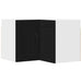 Dulap de bucătărie cu raft Negru 57 x 57 x 40 cm Lemn compozit - WALTI WALTI