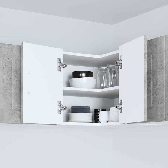 Dulap de bucătărie Gri din beton 57 x 57 x 40 cm Lemn compozit - WALTI WALTI
