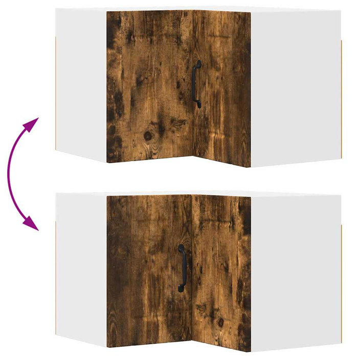 Dulap de bucătărie Stejar fumuriu 57 x 57 x 40 cm Lemn compozit - WALTI WALTI