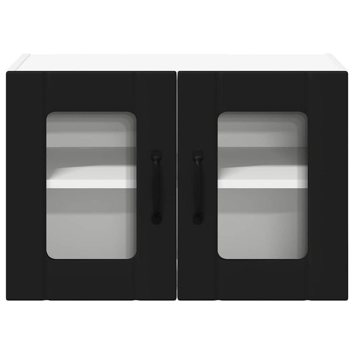 Dulap de bucătărie cu raft Negru 60 x 31 x 40 cm Lemn compozit - WALTI WALTI