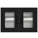 Dulap de bucătărie cu raft Negru 60 x 31 x 40 cm Lemn compozit - WALTI WALTI