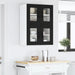 Dulap de bucătărie 2 pcs Negru 60 x 31 x 40 cm Lemn compozit - WALTI WALTI