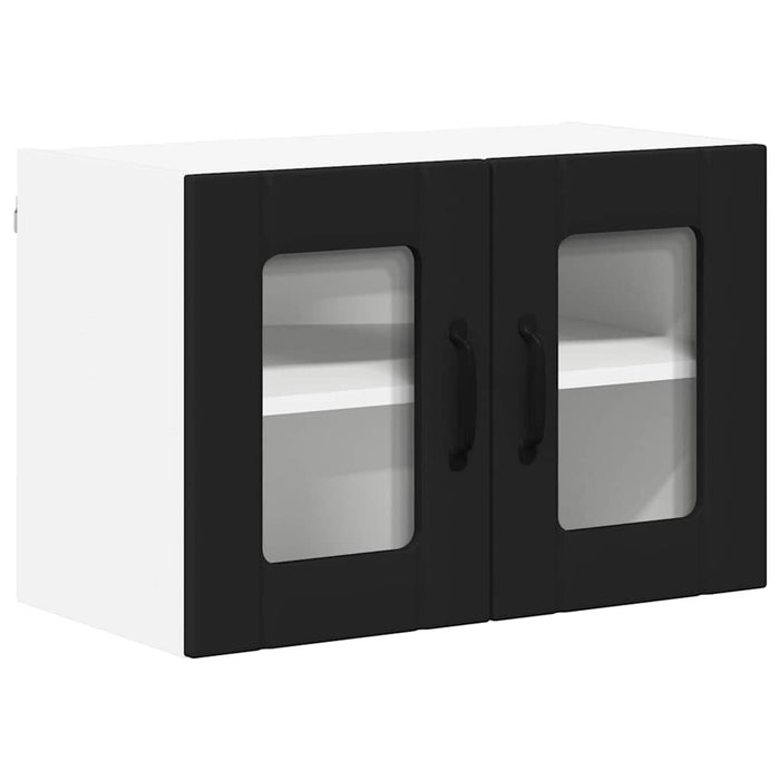 Dulap de bucătărie 2 pcs Negru 60 x 31 x 40 cm Lemn compozit - WALTI WALTI