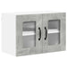 Dulap de bucătărie cu raft 2 pcs Gri din beton 60 x 31 x 40 cm - WALTI WALTI