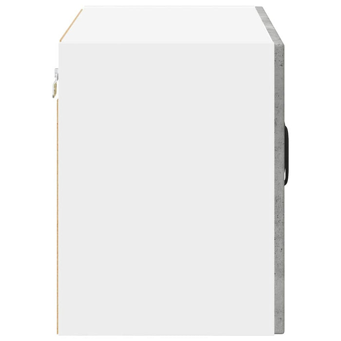 Dulap de bucătărie cu raft 2 pcs Gri din beton 60 x 31 x 40 cm - WALTI WALTI