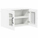 Dulap de bucătărie cu raft 2 pcs Alb lucios 60 x 31 x 40 cm - WALTI WALTI