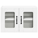 Dulap de bucătărie cu raft 2 pcs Alb lucios 60 x 31 x 40 cm - WALTI WALTI