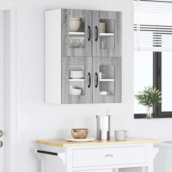 Dulap de bucătărie Gri Sonoma 60 x 31 x 40 cm Lemn compozit - WALTI WALTI