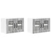 Dulap de bucătărie cu raft 2 pcs Gri Sonoma 60 x 31 x 40 cm - WALTI WALTI