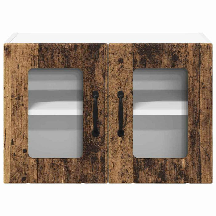 Dulap de bucătărie cu raft 2 pcs Lemn Vechi 60 x 31 x 40 cm - WALTI WALTI