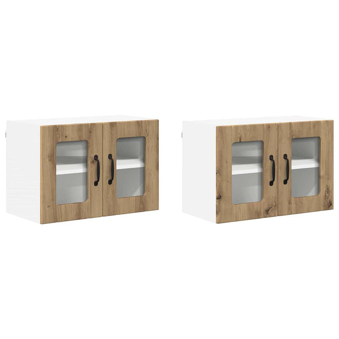 Dulap de bucătărie 2 pcs Stejar Artizanal 60 x 31 x 40 cm - WALTI WALTI