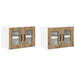 Dulap de bucătărie 2 pcs Stejar Artizanal 60 x 31 x 40 cm - WALTI WALTI