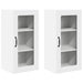 Dulap de bucătărie 2 pcs Alb 40 x 31 x 80 cm Lemn compozit - WALTI WALTI