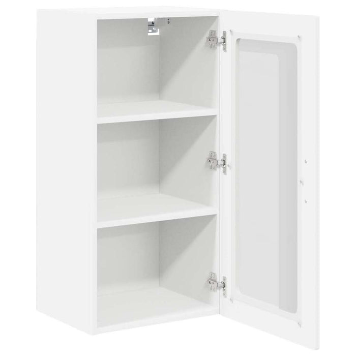 Dulap de bucătărie 2 pcs Alb 40 x 31 x 80 cm Lemn compozit - WALTI WALTI