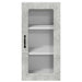 Dulap de bucătărie cu raft 2 pcs Gri din beton 40 x 31 x 80 cm - WALTI WALTI