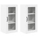 Dulap de bucătărie cu raft 2 pcs Alb lucios 40 x 31 x 80 cm - WALTI WALTI