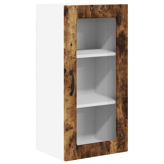 Dulap de bucătărie cu raft 2 pcs Stejar fumuriu 40 x 31 x 80 cm - WALTI WALTI