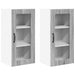 Dulap de bucătărie cu raft 2 pcs Gri Sonoma 40 x 31 x 80 cm - WALTI WALTI
