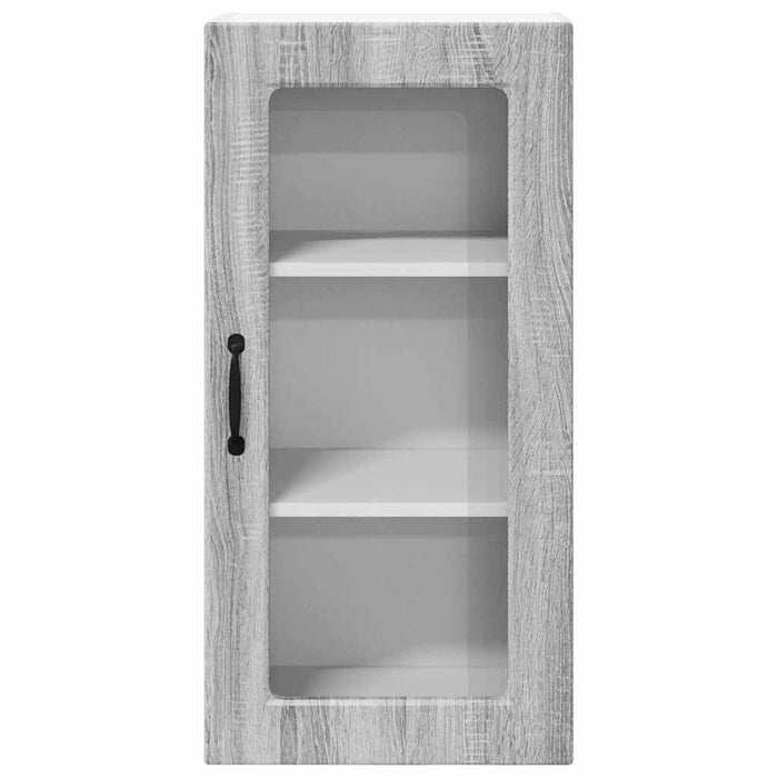 Dulap de bucătărie cu raft 2 pcs Gri Sonoma 40 x 31 x 80 cm - WALTI WALTI