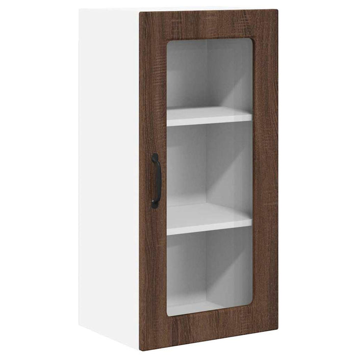 Dulap de bucătărie Stejar închis 40 x 31 x 80 cm Lemn compozit - WALTI WALTI