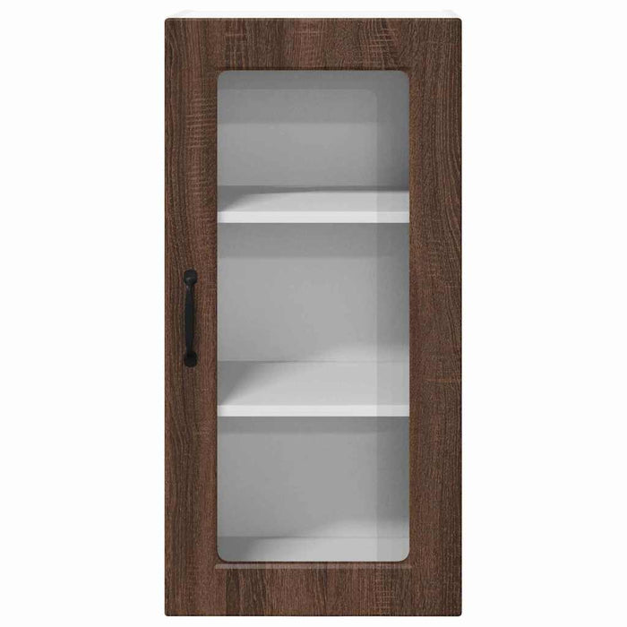 Dulap de bucătărie Stejar închis 40 x 31 x 80 cm Lemn compozit - WALTI WALTI