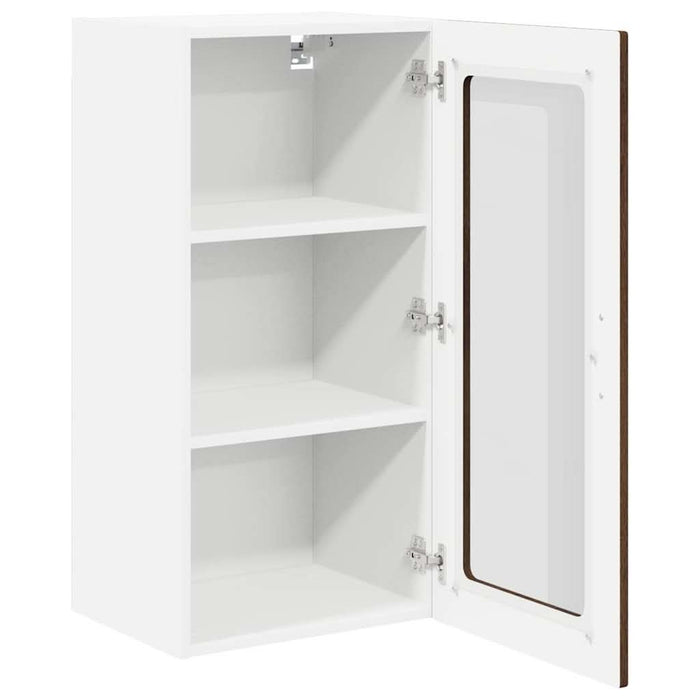 Dulap de bucătărie cu raft 2 pcs Stejar închis 40 x 31 x 80 cm - WALTI WALTI