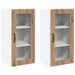 Dulap de bucătărie 2 pcs Stejar Artizanal 40 x 31 x 80 cm - WALTI WALTI