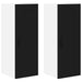 Dulap de bucătărie 2 pcs Negru 30 x 31 x 80 cm Lemn compozit - WALTI WALTI