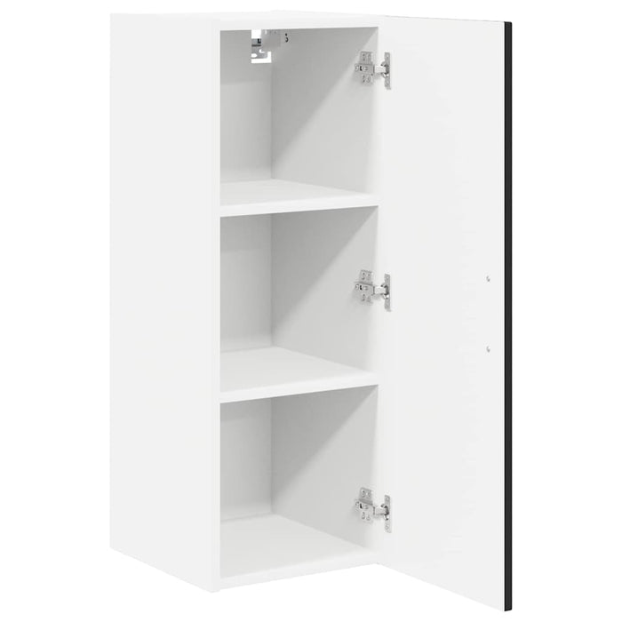 Dulap de bucătărie 2 pcs Negru 30 x 31 x 80 cm Lemn compozit - WALTI WALTI