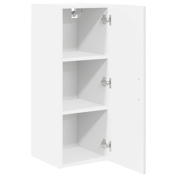 Dulap de bucătărie cu raft 2 pcs Alb lucios 30 x 31 x 80 cm - WALTI WALTI