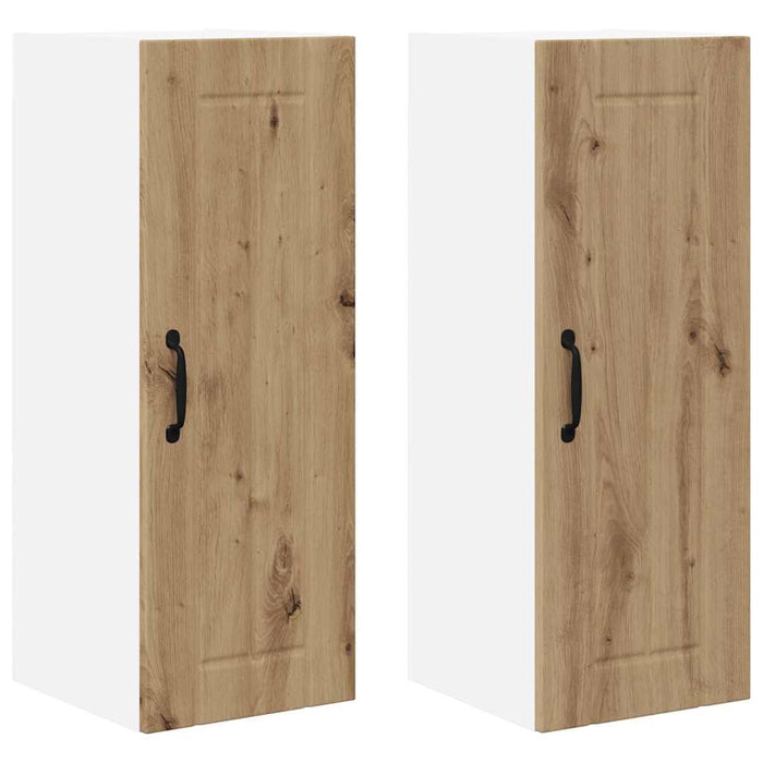 Dulap de bucătărie 2 pcs Stejar Artizanal 30 x 31 x 80 cm - WALTI WALTI