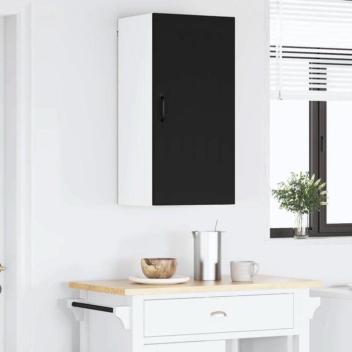 Dulap de bucătărie cu raft Negru 40 x 31 x 80 cm Lemn compozit - WALTI WALTI