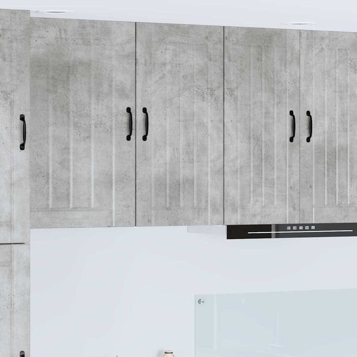 Dulap de bucătărie Gri din beton 40 x 31 x 80 cm Lemn compozit - WALTI WALTI
