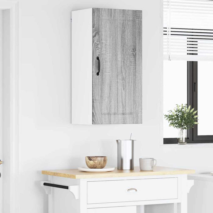 Dulap de bucătărie Gri Sonoma 40 x 31 x 80 cm Lemn compozit - WALTI WALTI