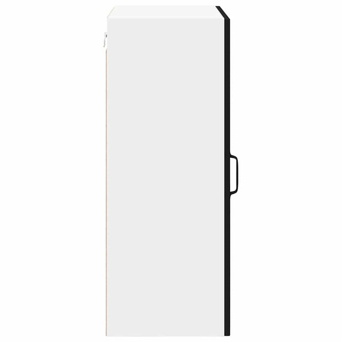 Dulap de bucătărie cu raft Negru 50 x 31 x 80 cm Lemn compozit - WALTI WALTI
