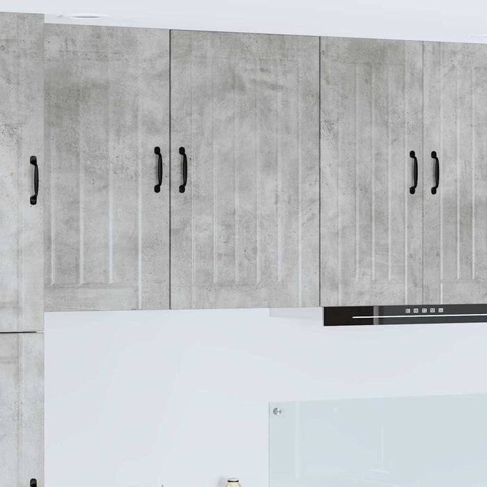 Dulap de bucătărie Gri din beton 50 x 31 x 80 cm Lemn compozit - WALTI WALTI