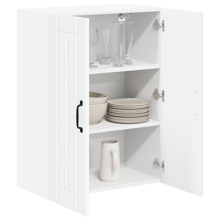 Dulap de sticlă pentru perete LUCCA Alb 60 x 31 x 80 cm - WALTI WALTI