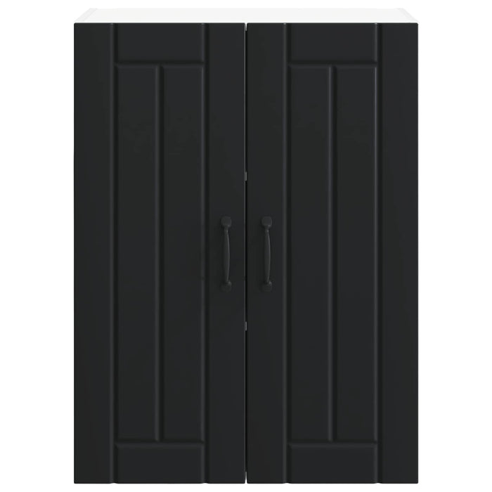 Dulap de sticlă pentru perete LUCCA Negru 60 x 31 x 80 cm - WALTI WALTI