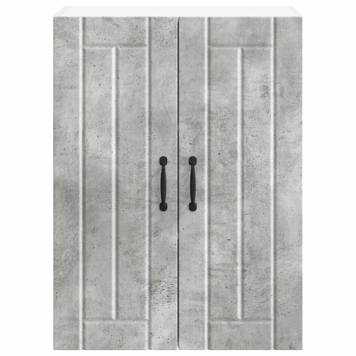 Dulap de sticlă pentru perete LUCCA Gri Beton 60 x 31 x 80 cm - WALTI WALTI