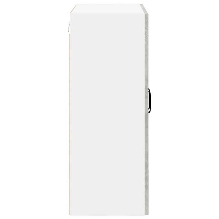 Dulap de sticlă pentru perete LUCCA Gri Beton 60 x 31 x 80 cm - WALTI WALTI