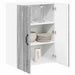 Dulap de sticlă pentru perete LUCCA Sonoma gri 60 x 31 x 80 cm - WALTI WALTI