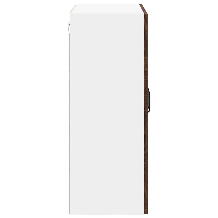 Dulap de sticlă pentru perete LUCCA Stejar maro 60 x 31 x 80 cm - WALTI WALTI