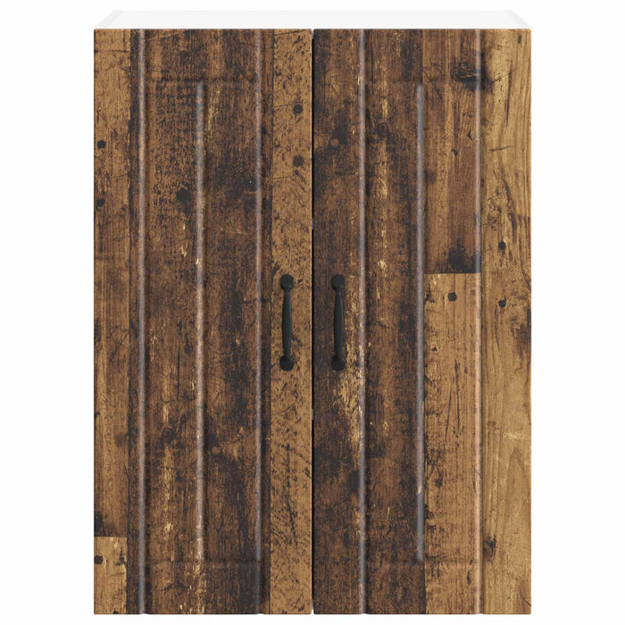 Dulap de sticlă pentru perete LUCCA Lemn vechi 60 x 31 x 80 cm - WALTI WALTI