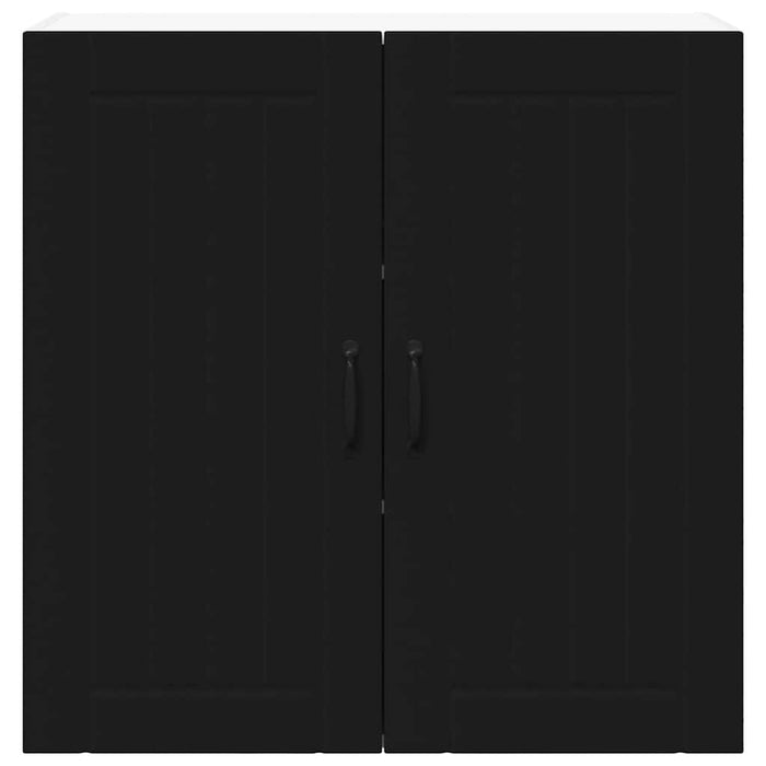 Dulap de bucătărie cu raft Negru 80 x 31 x 80 cm Lemn compozit - WALTI WALTI