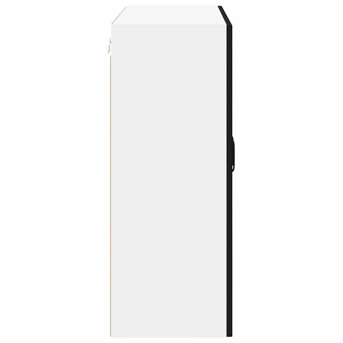 Dulap de bucătărie cu raft Negru 80 x 31 x 80 cm Lemn compozit - WALTI WALTI