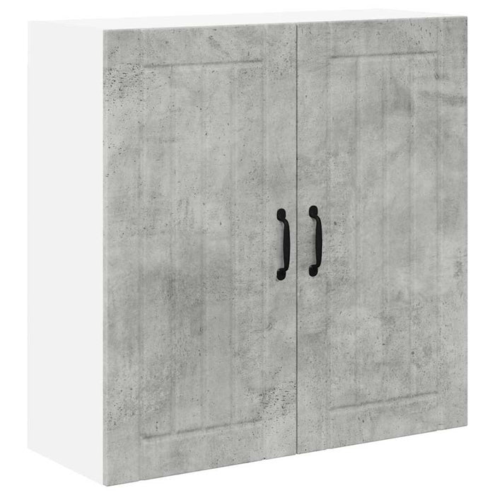 Dulap de bucătărie Gri din beton 80 x 31 x 80 cm Lemn compozit - WALTI WALTI