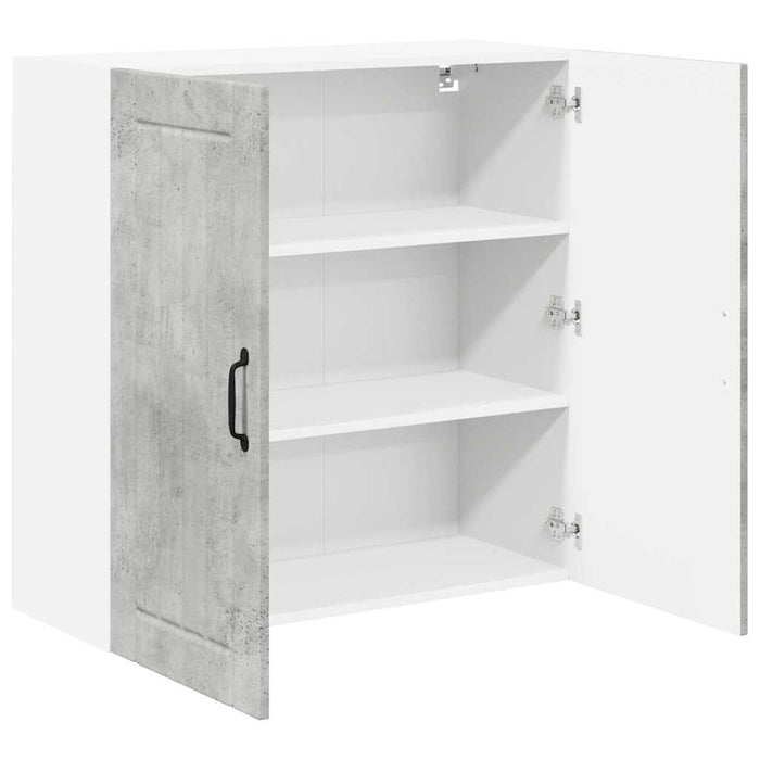 Dulap de bucătărie Gri din beton 80 x 31 x 80 cm Lemn compozit - WALTI WALTI