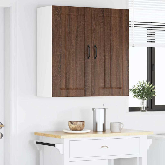 Dulap de bucătărie Stejar închis 80 x 31 x 80 cm Lemn compozit - WALTI WALTI
