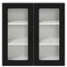 Dulap de bucătărie cu raft Negru 80 x 31 x 80 cm Lemn compozit - WALTI WALTI